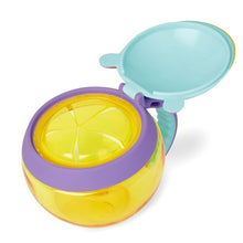 Load image into Gallery viewer, Yellow Unicorn Snack Cup Weaning Accessory
