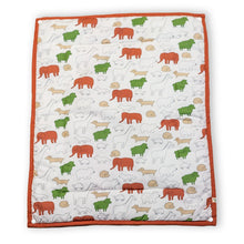 Load image into Gallery viewer, Red Jumbo Changing Mats Pack Of 2 Cotton Sheet And 1 Plastic Sheet

