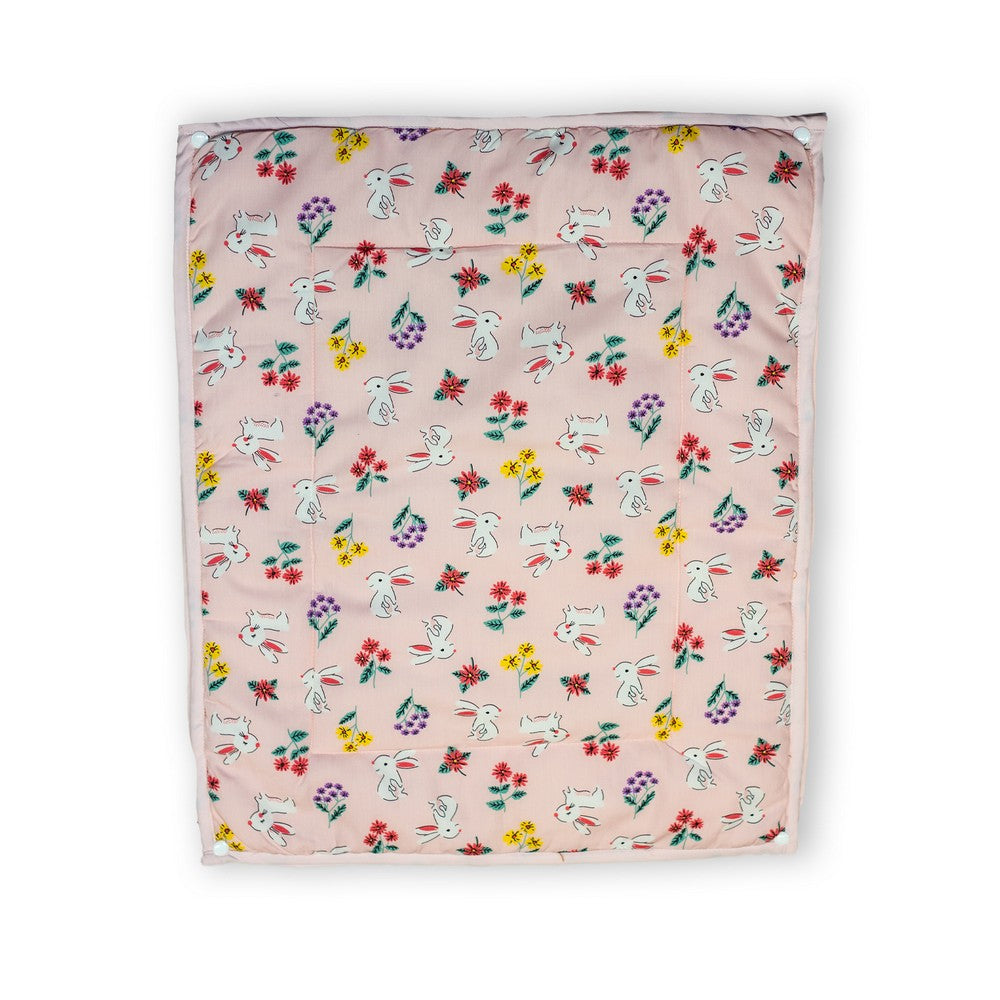 Rabbit Jumbo Changing Mats Pack Of 2 Cotton Sheet And 1 Plastic Sheet