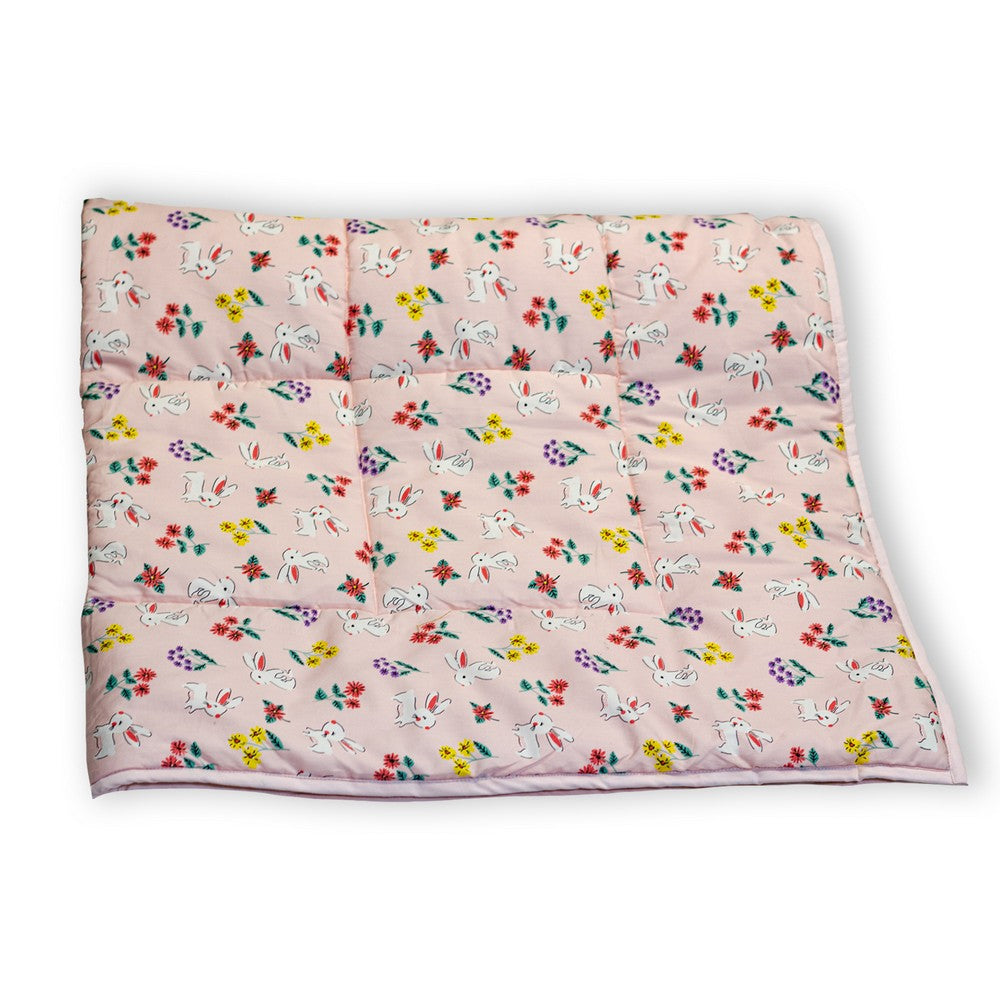 Rabbit Jumbo Changing Mats Pack Of 2 Cotton Sheet And 1 Plastic Sheet