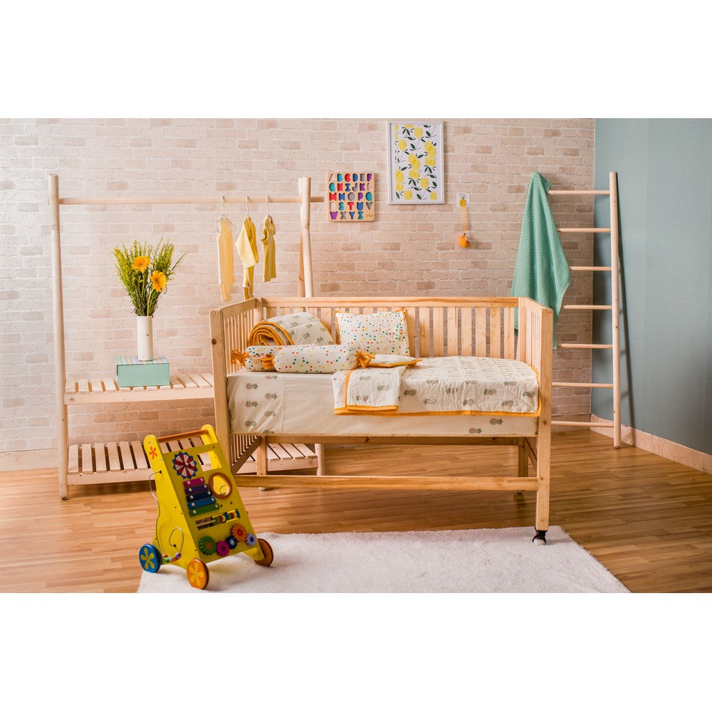 Pineapple Cot Bumper Set