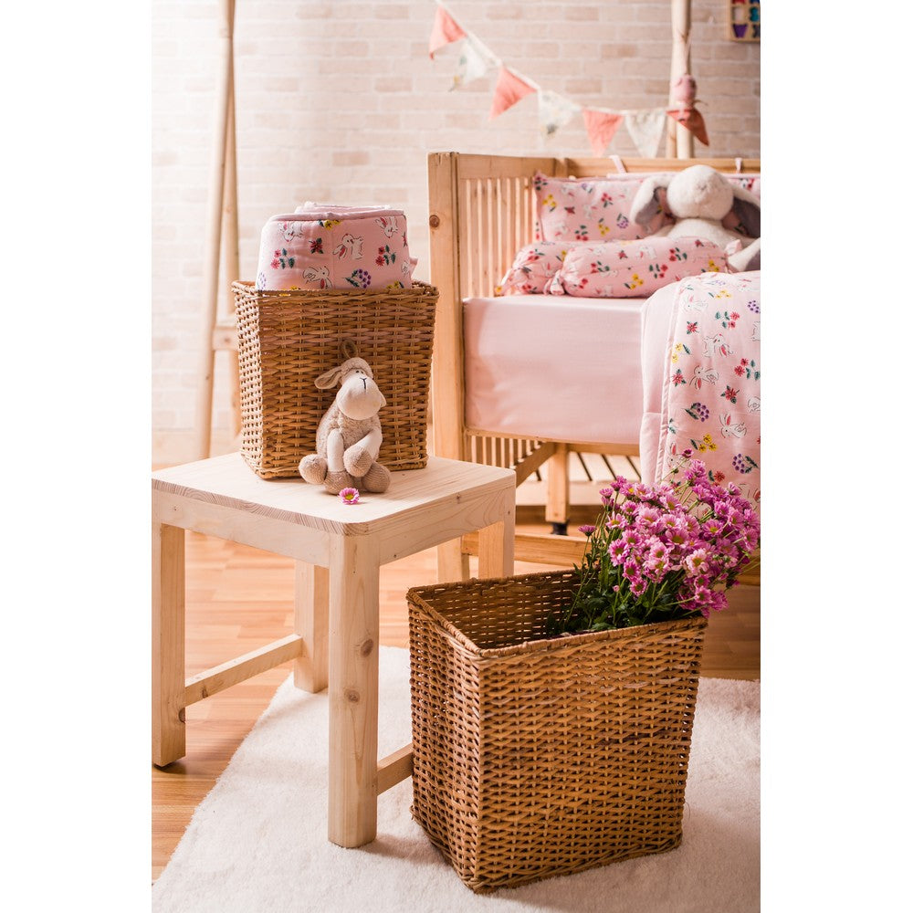 Rabbit Cot Bumper Set