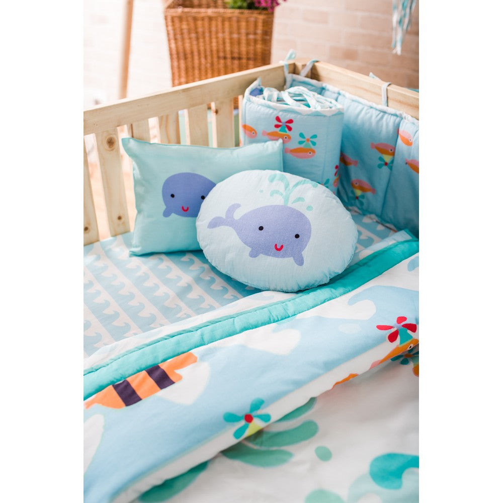 Under Water Octi Cot Bumper Set