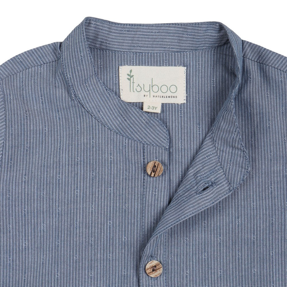Chambre Blue Kurta Pajama Set