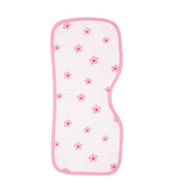 Load image into Gallery viewer, Pink Floral Printed Burp Cloth
