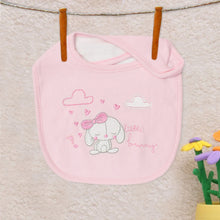 Load image into Gallery viewer, Pink Little Bunny Theme Bibs Set Of 2
