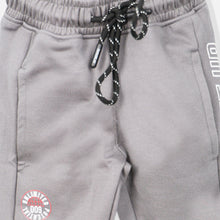 Load image into Gallery viewer, Grey &amp; Blue Regular Fit Joggers
