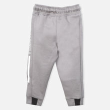 Load image into Gallery viewer, Grey &amp; Blue Regular Fit Joggers

