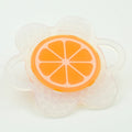 Orange Flower Fruit Teether