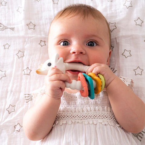 So’ Pure Teething Colo’ rings