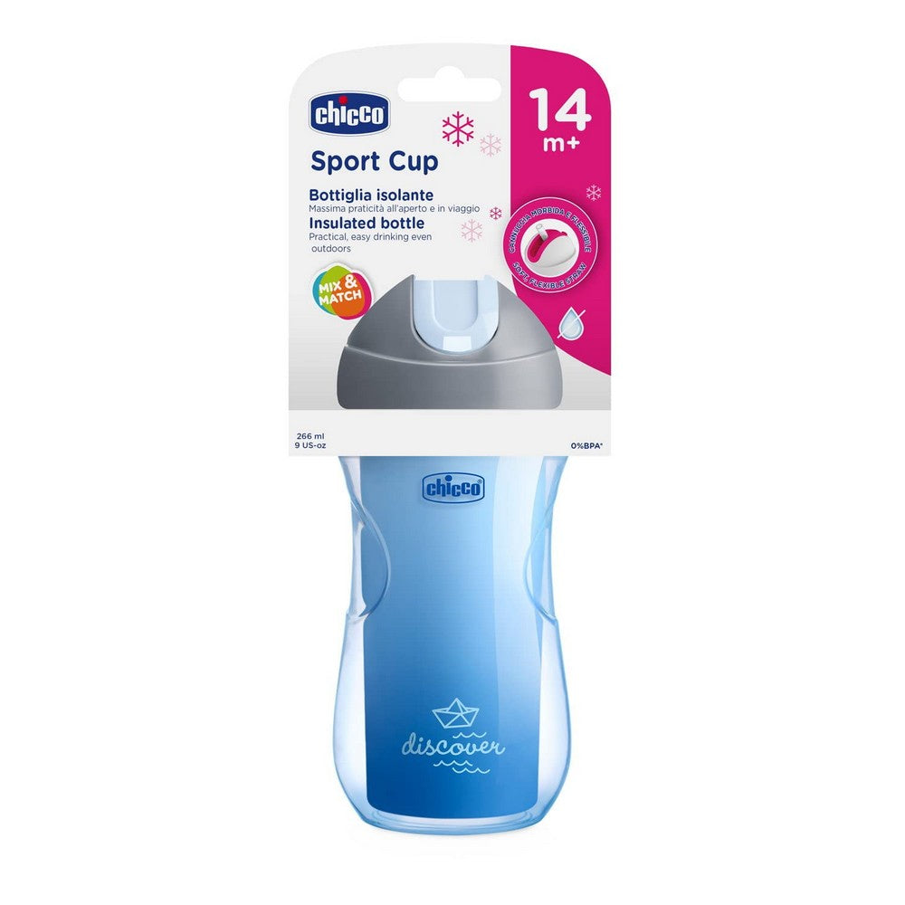 Blue Sport Cup Bottle