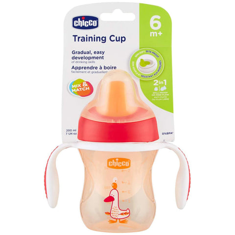 6months+ 2 In 1 Training Sipper Cup - 200ml (Print May Vary)