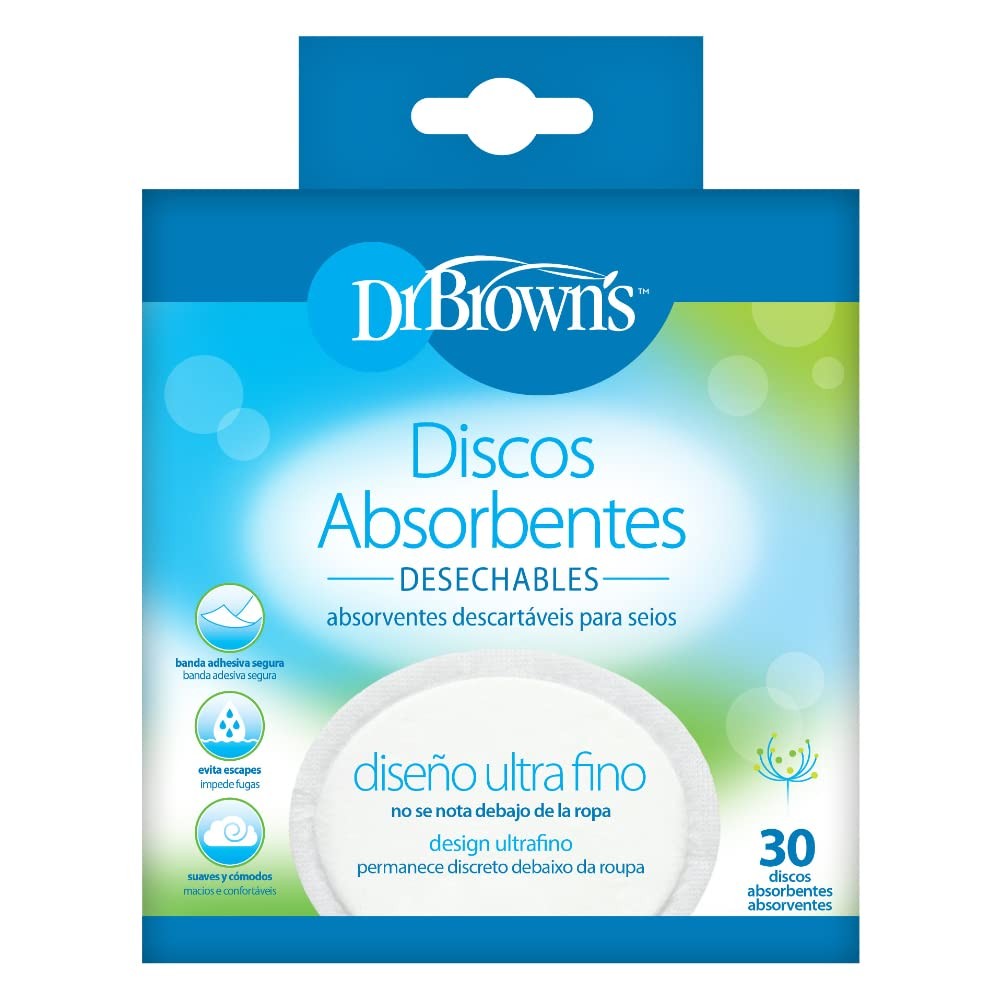 Dr. Brown`s Oval Disposable Breast Pads- Pack Of 30