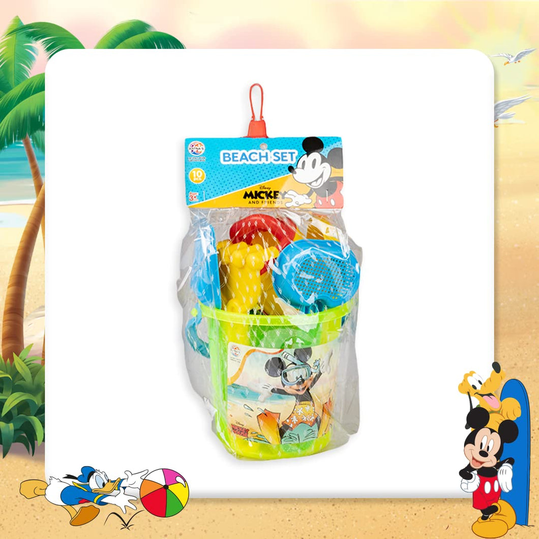 Mickey And Friends Beach Set - 10Pcs