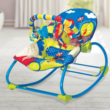 Load image into Gallery viewer, Blue Forest Theme Newborn To Toddler Rocker
