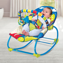 Load image into Gallery viewer, Blue Forest Theme Newborn To Toddler Rocker
