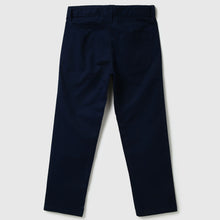 Load image into Gallery viewer, Blue &amp; Beige Regular Fit Trousers
