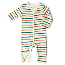 Load image into Gallery viewer, Stripe Hype Full Sleeve Romper
