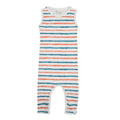 Stripe Hype Sleeveless Romper