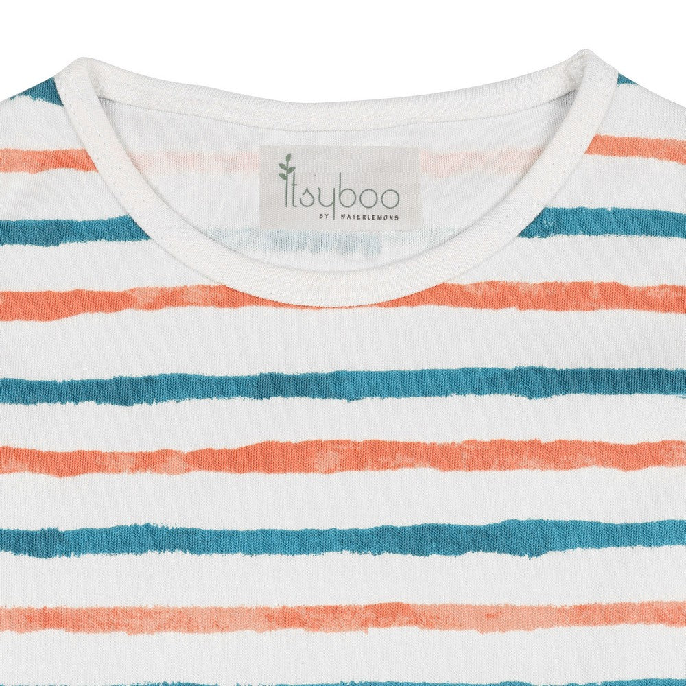 Stripe Hype Sleeveless Romper