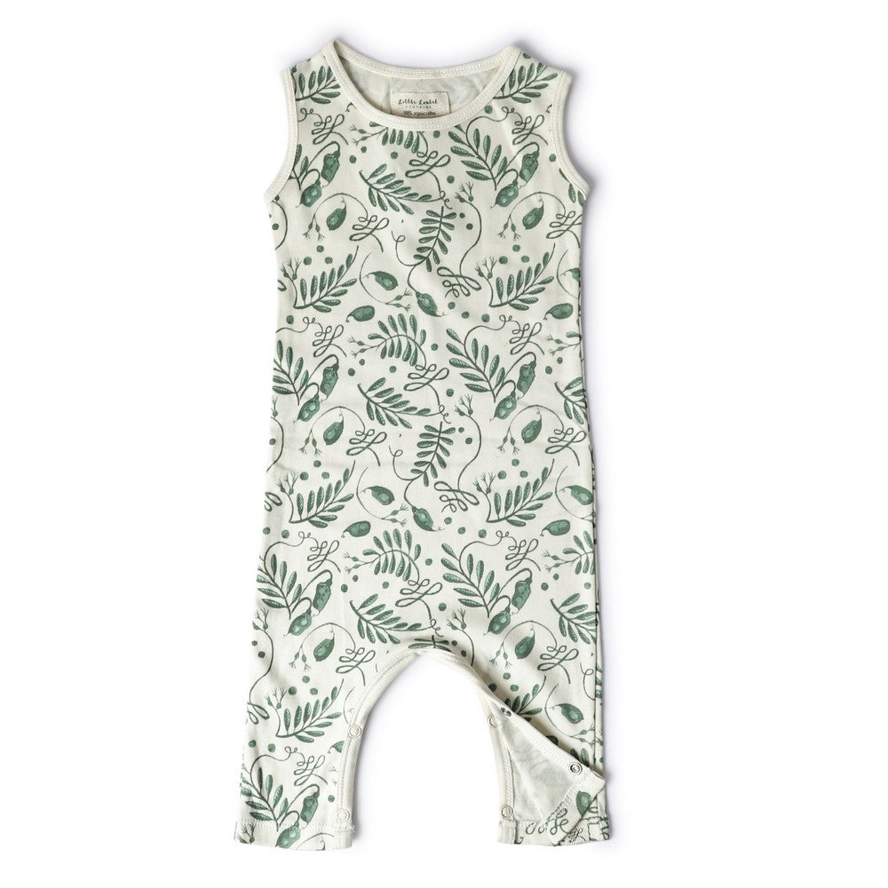 The Wild Vine Sleeveless Romper