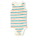 Stripe Hype Sleeveless Onesie