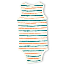 Load image into Gallery viewer, Stripe Hype Sleeveless Onesie
