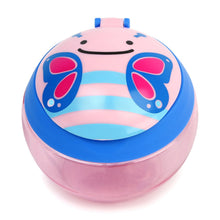 Load image into Gallery viewer, Pink Butterfly Snack Cup Weaning Accessory
