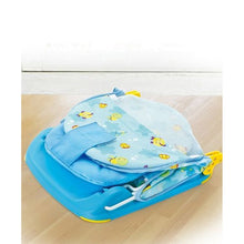 Load image into Gallery viewer, Blue Fish Theme Deluxe Baby Bather

