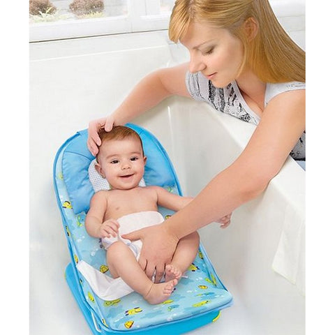 Blue Fish Theme Deluxe Baby Bather