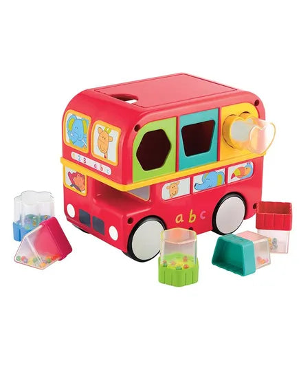 Red Giggles Shape Sorting Bus Toy