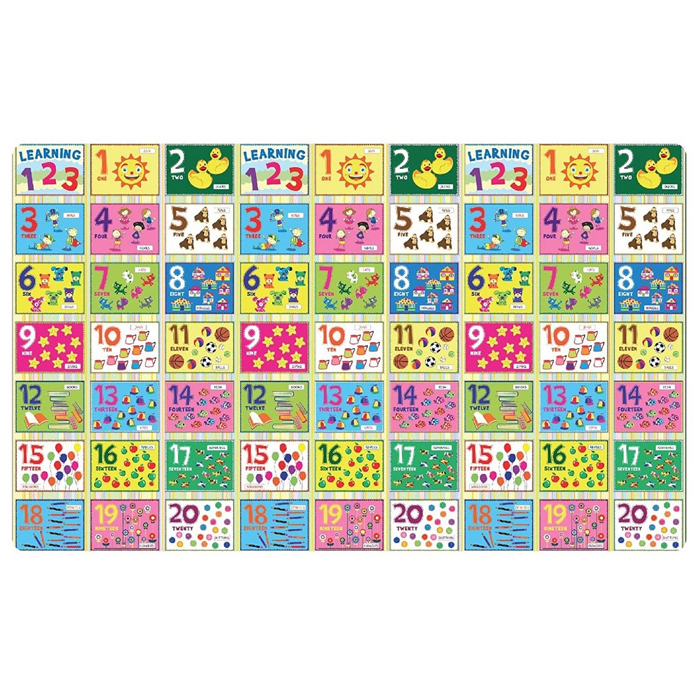 Learning 123 Roll Mat