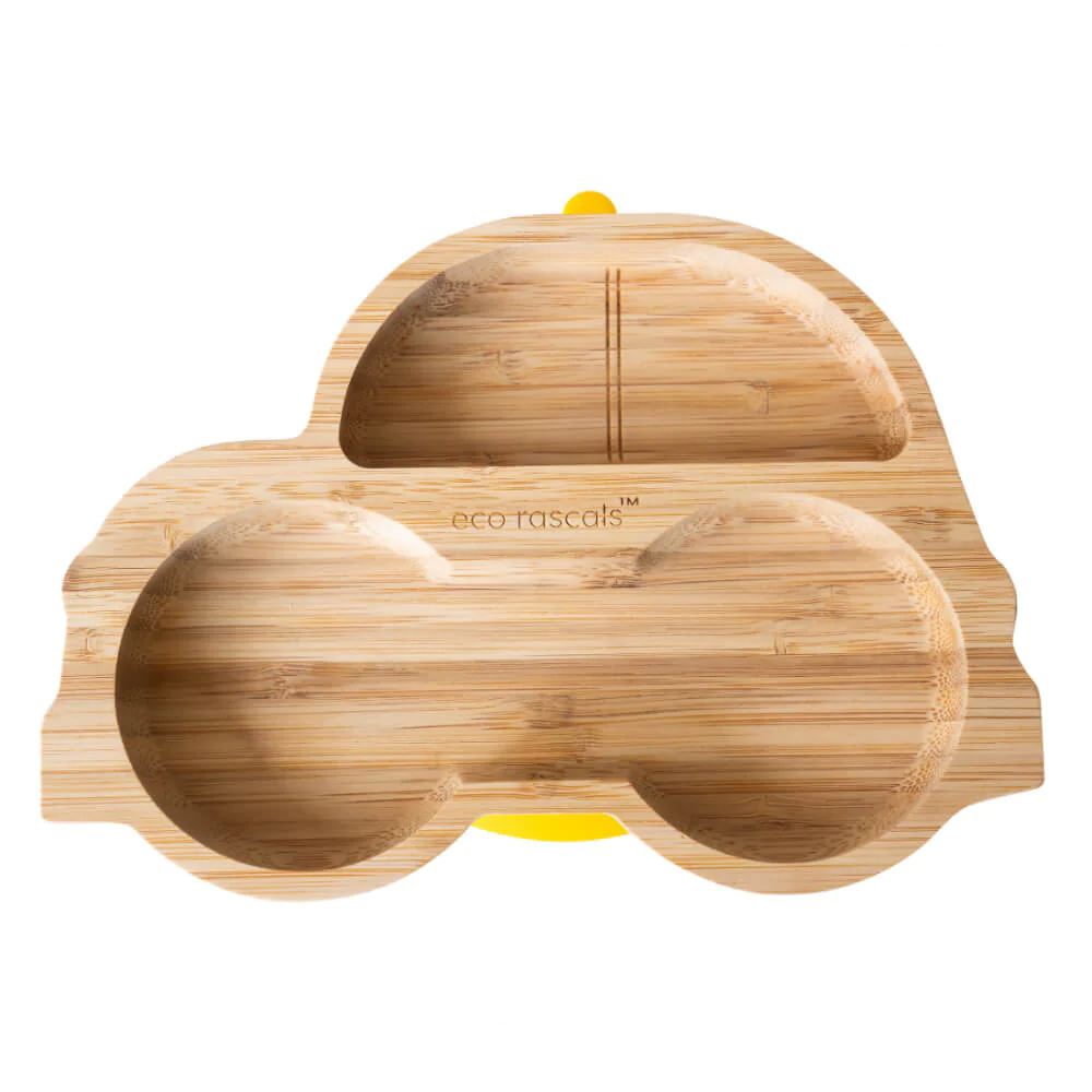 Yellow Bamboo Car Suction Plate