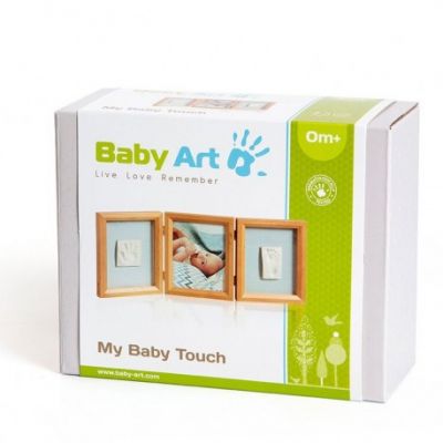My Baby Touch Wooden Frame - Stormy