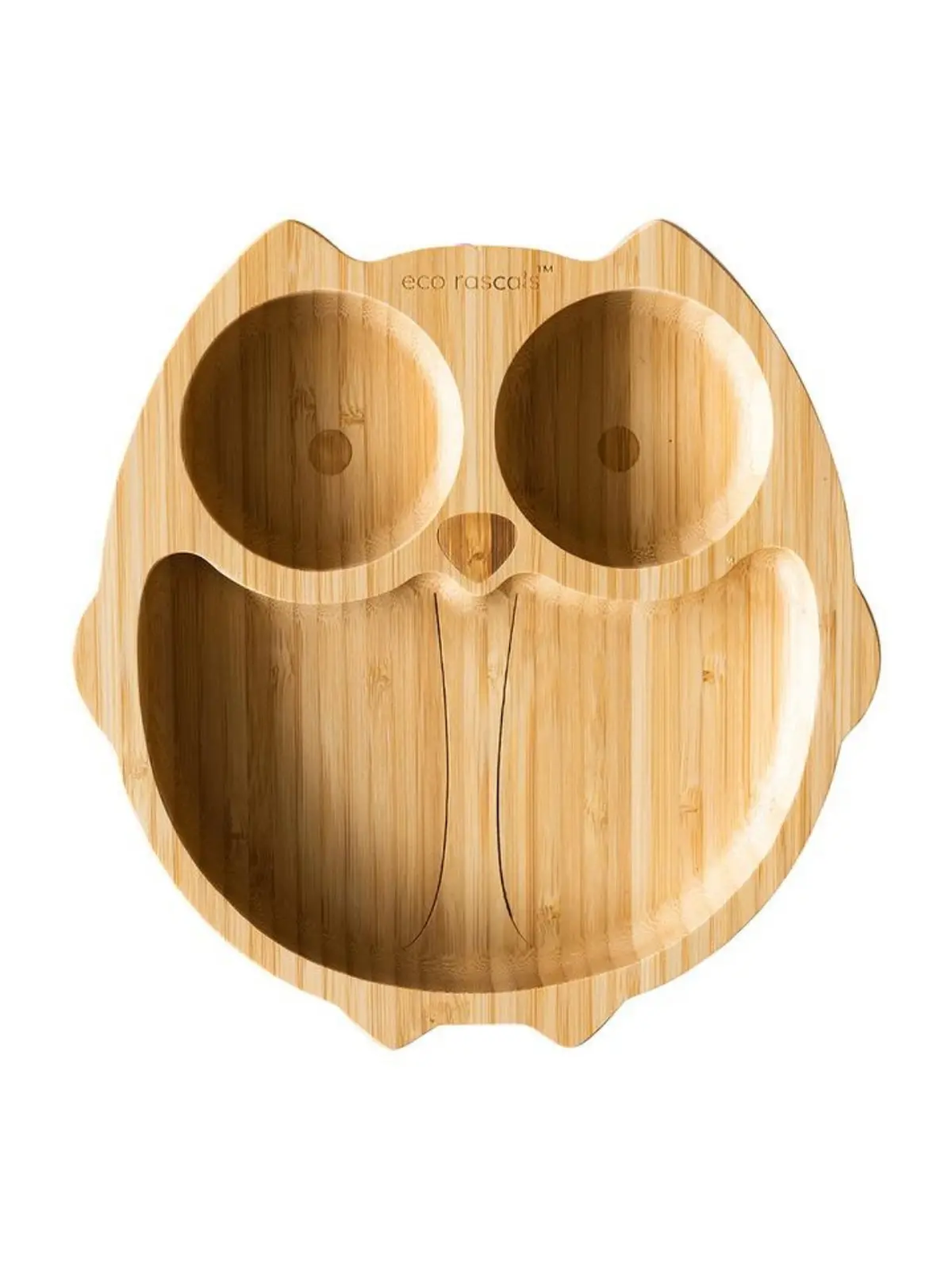 Pink Bamboo Owl Suction Plate