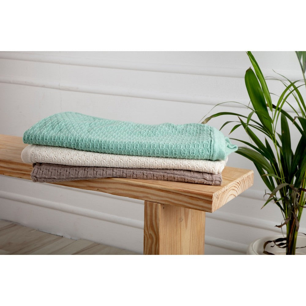 Frill Knit Blanket