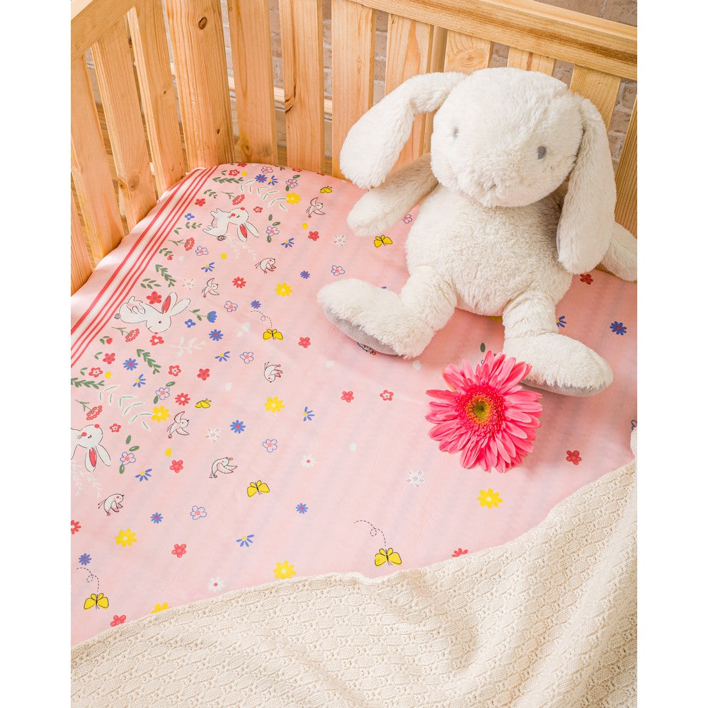Rabbit Cot Sheet