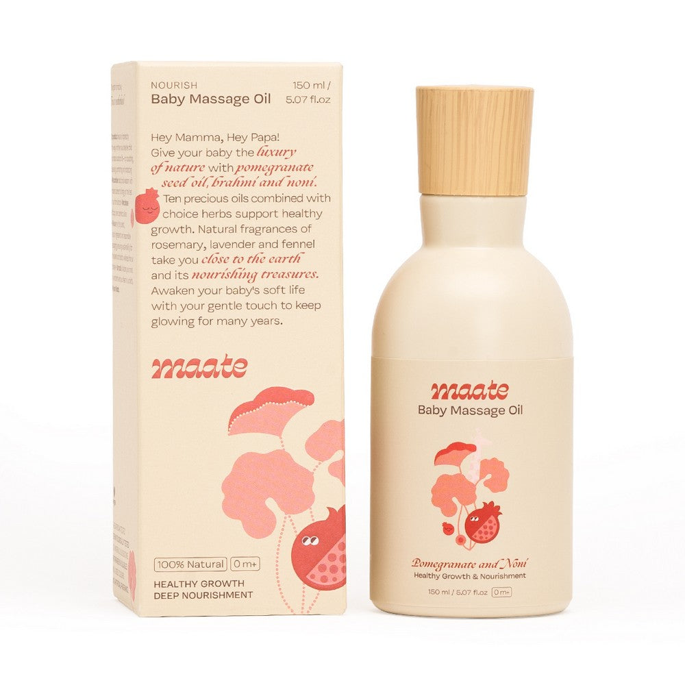 Natural & Nutrient Dense Baby Massage Oil