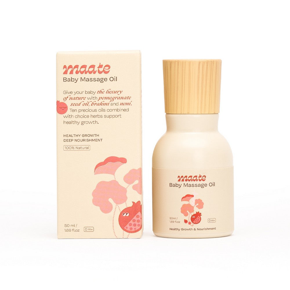 Natural & Nutrient Dense Baby Massage Oil