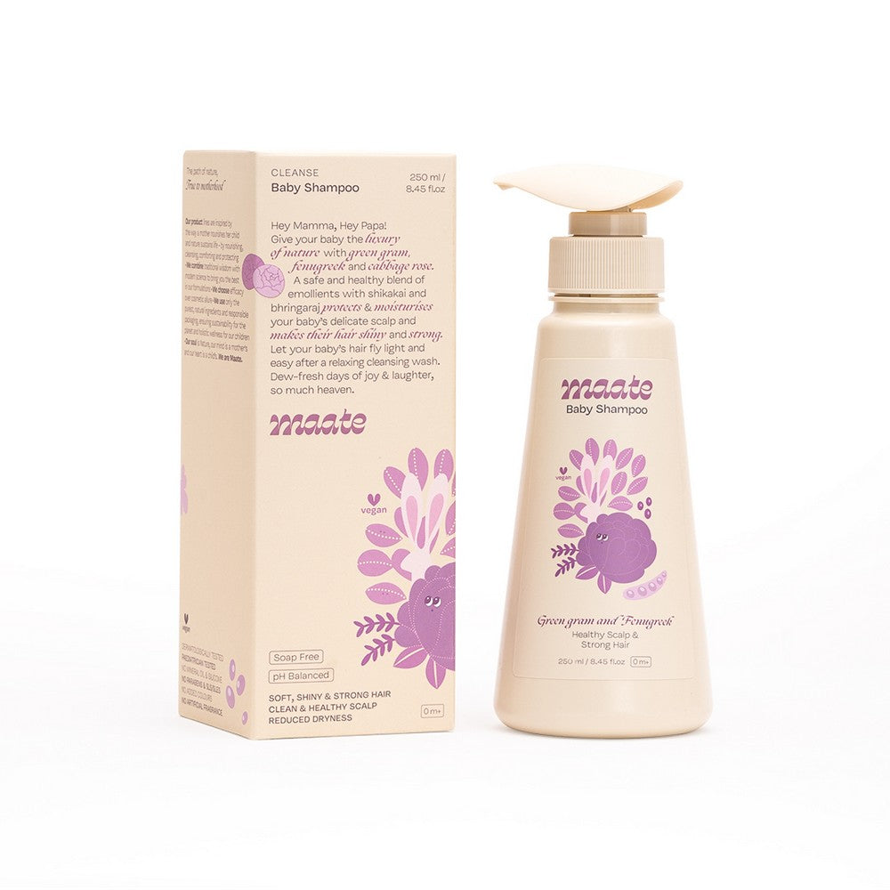 Natural Baby Shampoo With Plant-Based Mild Cleansers