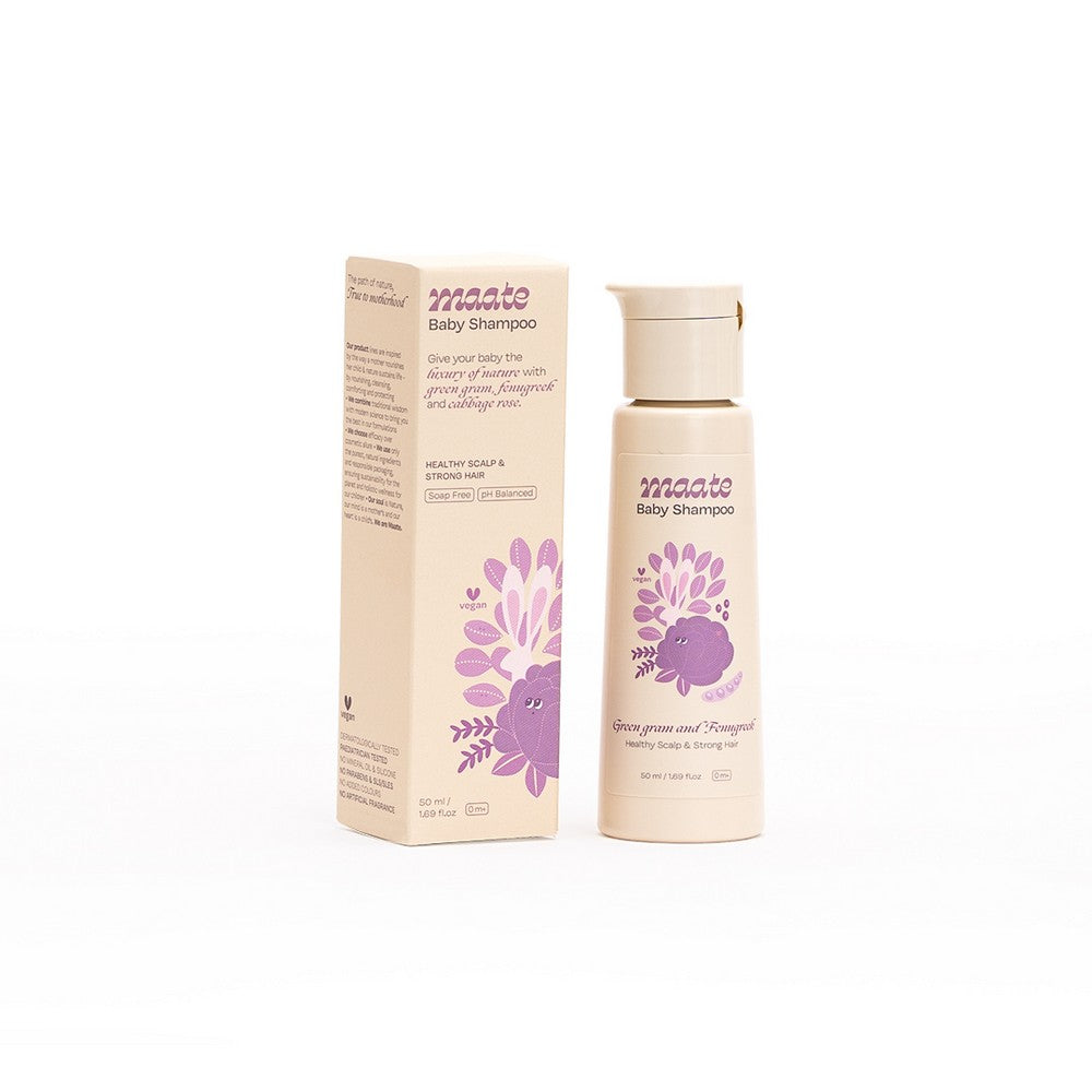 Natural Baby Shampoo With Plant-Based Mild Cleansers