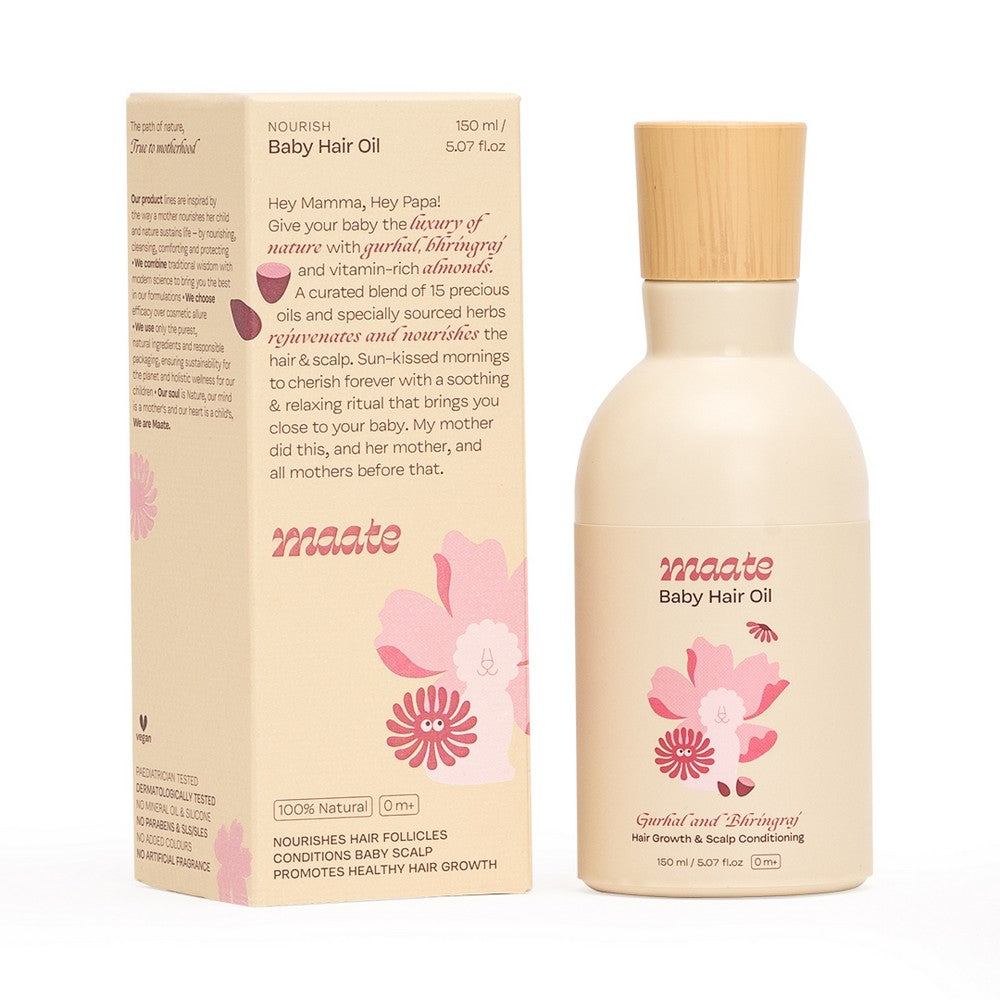 Natural & Protein Rich Baby Hair Oil