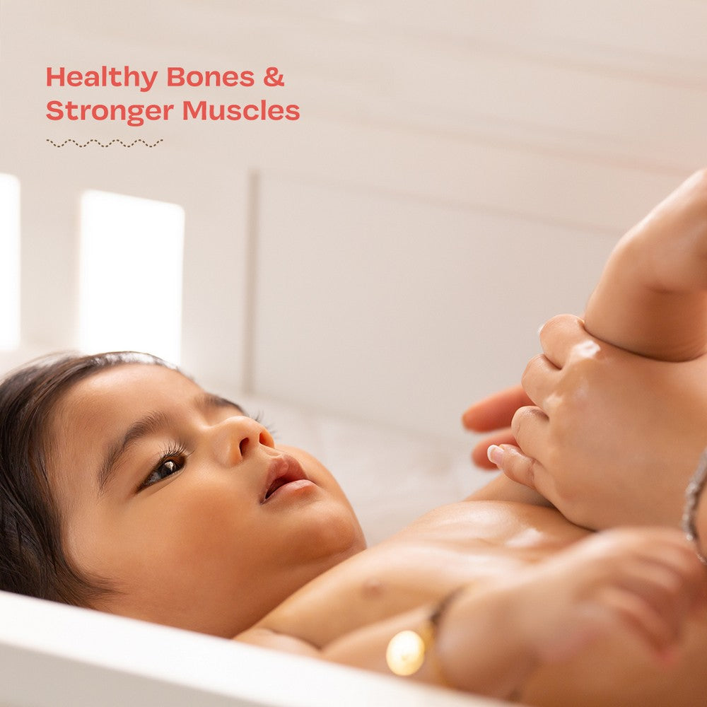 Natural & Nutrient Dense Baby Massage Oil