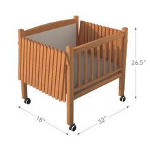 Load image into Gallery viewer, 3 In 1 Wooden Expandable Cot
