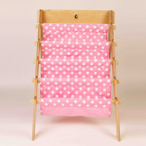 Baby Pink Wooden Book Shelf