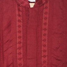 Load image into Gallery viewer, Maroon &amp; Wine Striped Kurta With Beige Pajama
