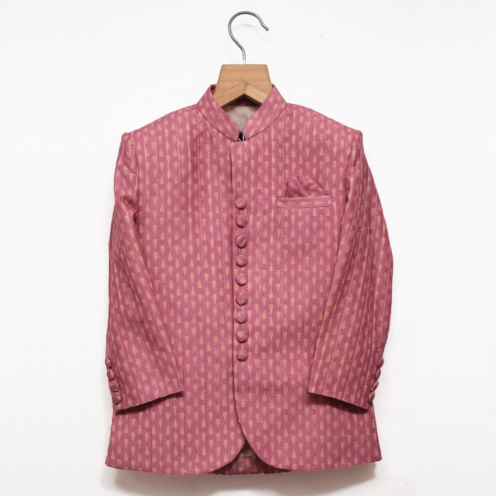 Silk Sherwani Set