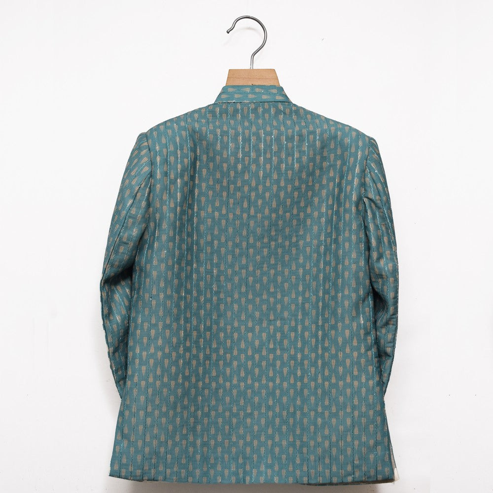 Silk Sherwani Set