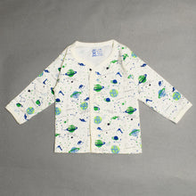 Load image into Gallery viewer, Beige Space Printed Cotton Full Sleeves Jabla - Pack Of 3

