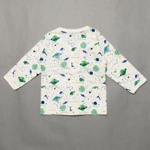 Load image into Gallery viewer, Beige Space Printed Cotton Full Sleeves Jabla - Pack Of 3
